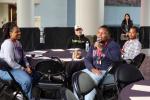 Students had the chance to ask the panelists questions.